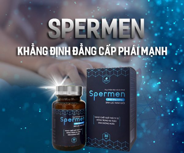 Sản phẩm tăng sinh lý nam giới Spermen là gì, có tác dụng gì?