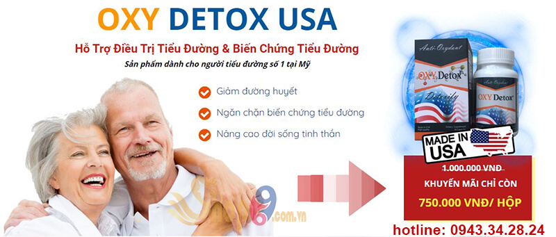 giá bán oxy detox