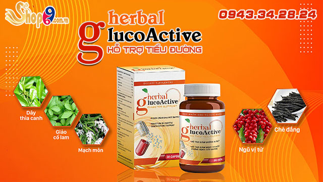 thành phần có trong sản phẩm herbal glucoactive