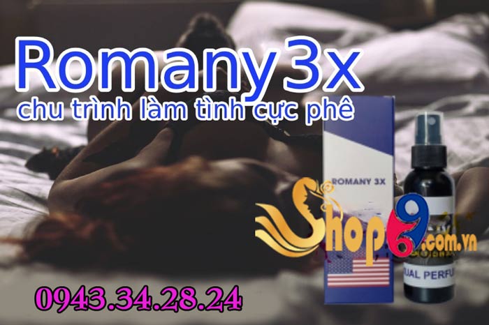 Công dụng của nước hoa tình yêu Romani 3x
