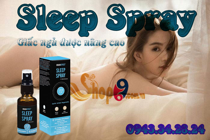 Tinh dầu giúp ngủ ngon và tăng khoái cảm tình ái nữ cực mạnh Sleep Spray