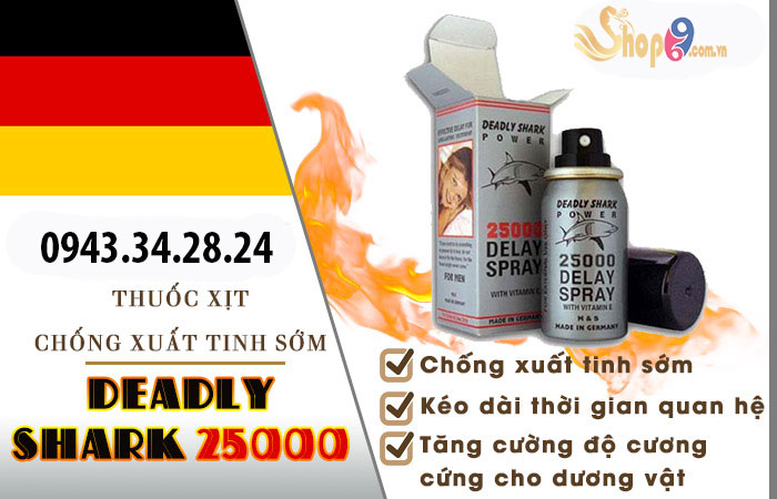 Deadly Shark 25000 Delay Spray for Men-2