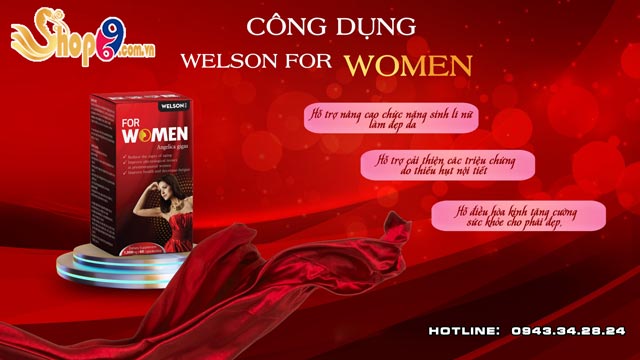 Công dụng Welson For Women
