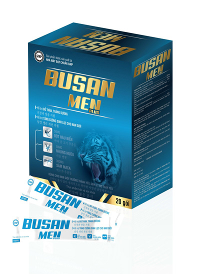 Busan Men Plus là sản phẩm tăng cường sinh lý nam giới, tăng thời gian quan hệ