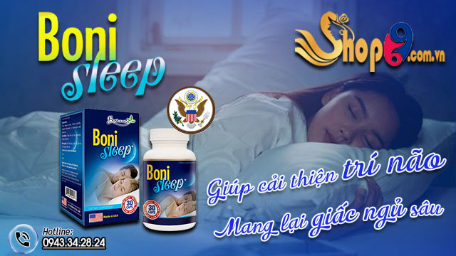 giới thiệu sản phẩm boni sleep