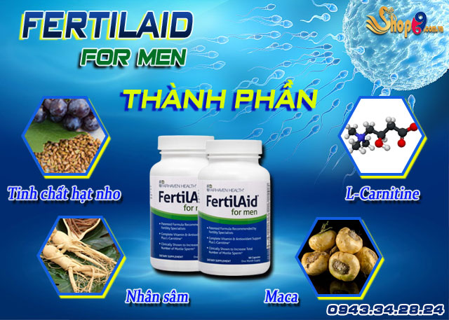 thành phần fertilaid for men