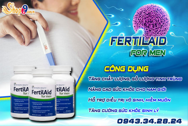 công dụng fertilaid for men
