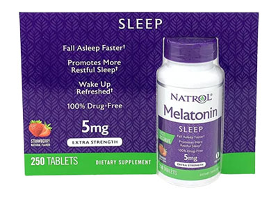 sản phẩm natrol melatonin sleep