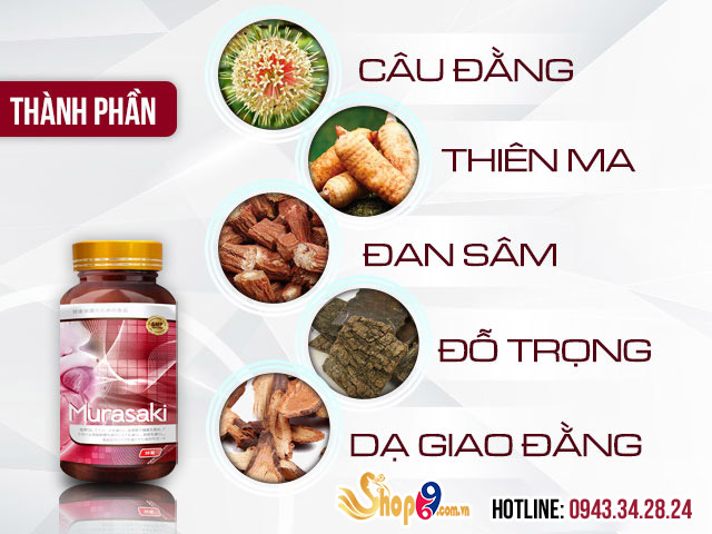 Thành phần thảo dược thiên nhiên của Murasaki