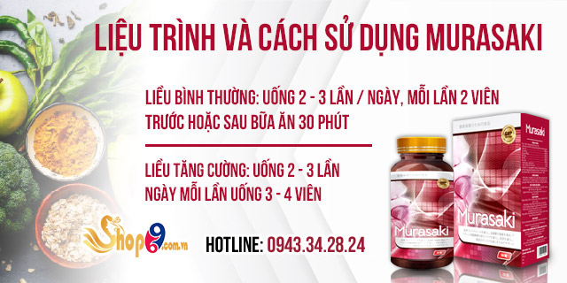 Liệu trình và cách sử dụng Murasaki hiệu quả